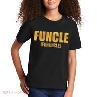 Limited Edition FUNCLE Fun Uncle Gold Print Kids T-Shirt thumb 2