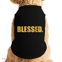Limited Edition Gold Blessed Doggie Tank thumb 0