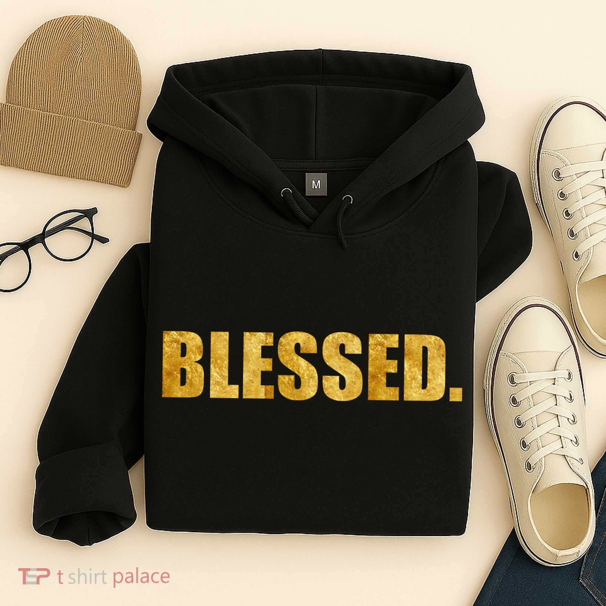 Limited Edition Gold Blessed Hoodie