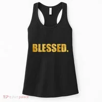 Limited Edition Gold Blessed Women's Tank Top thumb 0