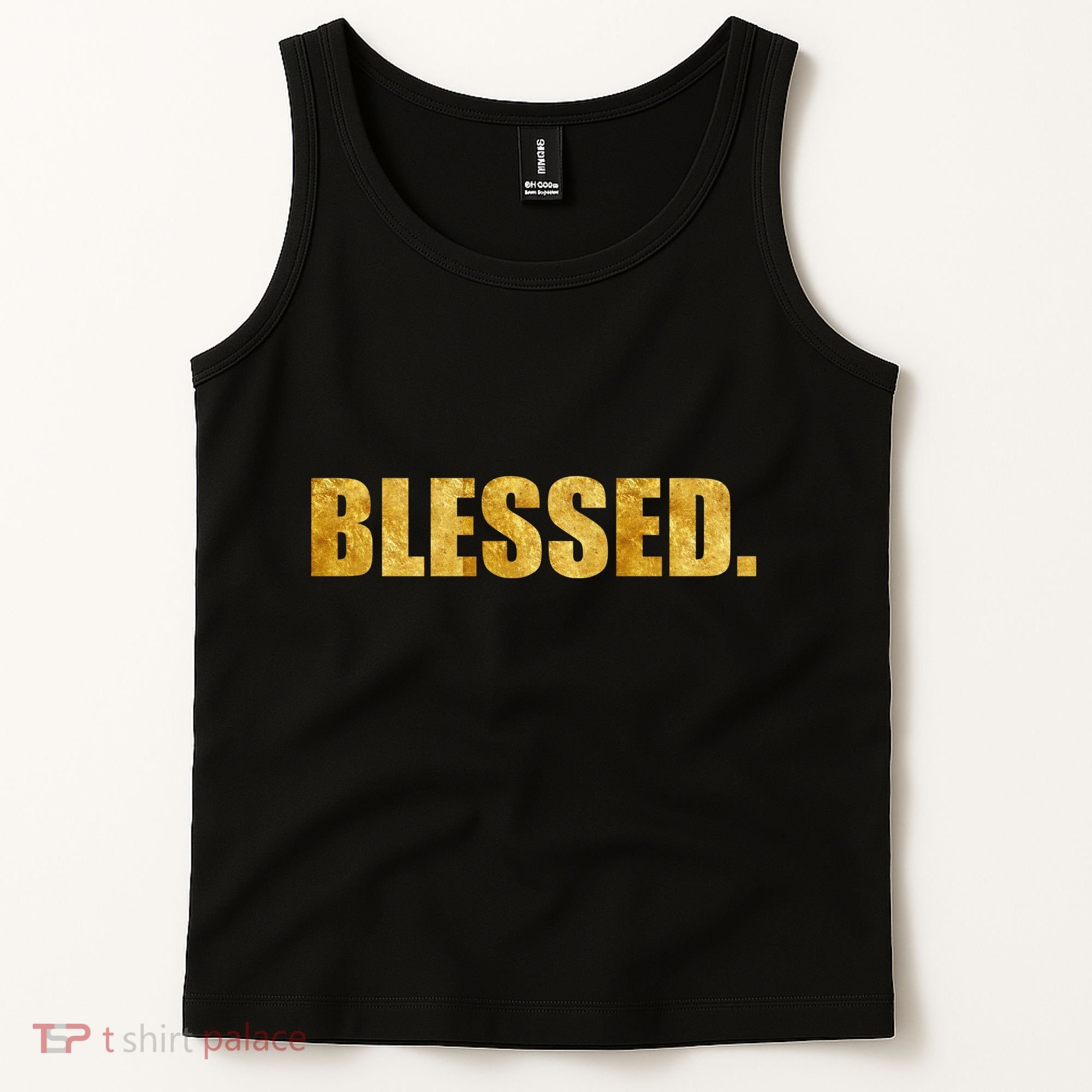 Limited Edition Gold Blessed Tank Top