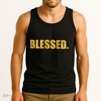 Limited Edition Gold Blessed Tank Top thumb 3