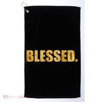 Limited Edition Gold Blessed Golf Towel thumb 0