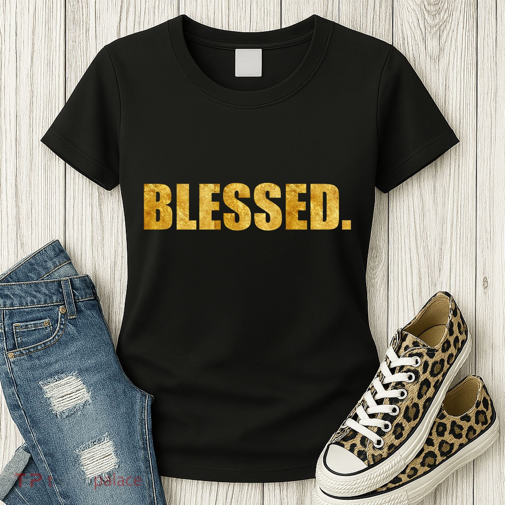 Limited Edition Gold Blessed Women's T-Shirt