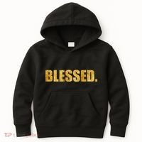 Limited Edition Gold Blessed Kids Hoodie thumb 0