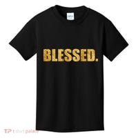 Limited Edition Gold Blessed Kids T-Shirt thumb 0