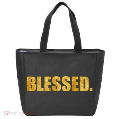 Limited Edition Gold Blessed Tote Bag