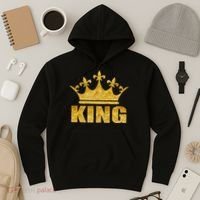 Limited Edition King Gold Print Hoodie thumb 3
