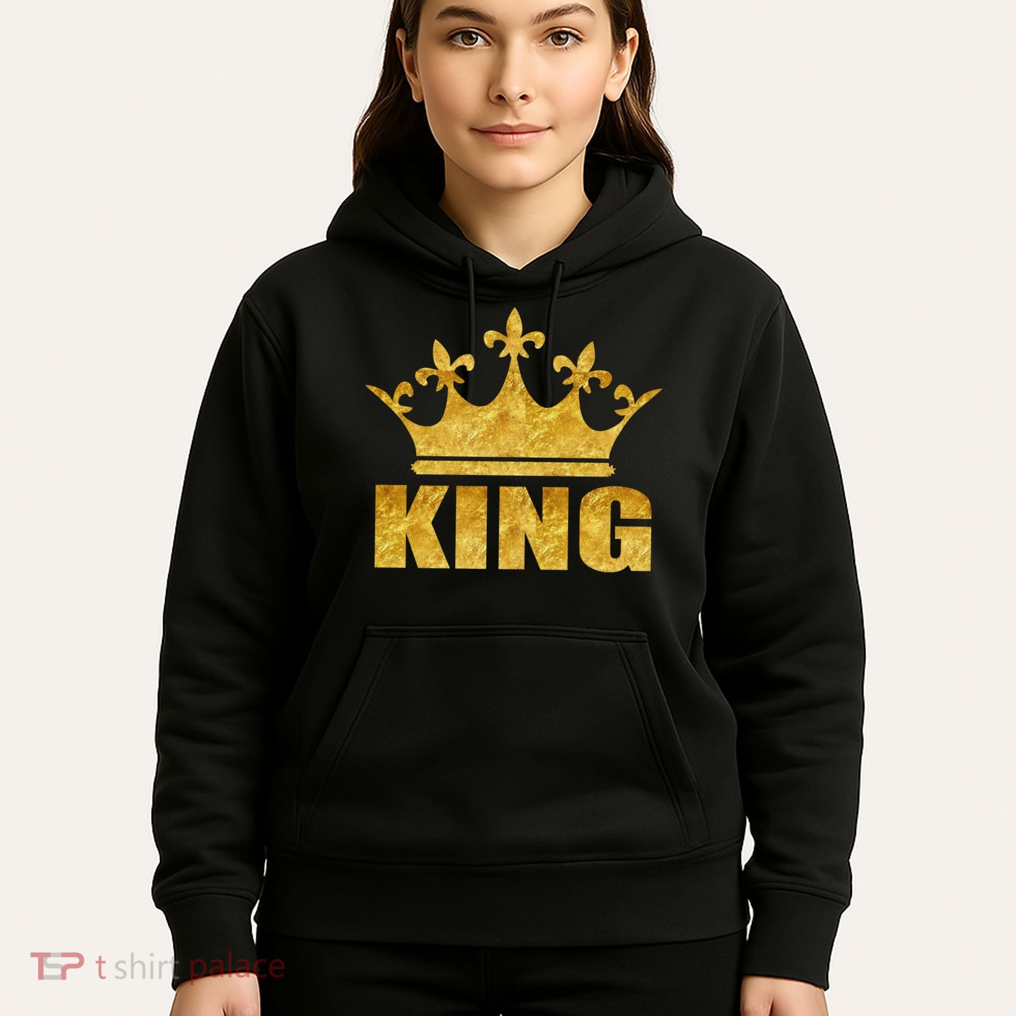 Limited Edition King Gold Print Hoodie