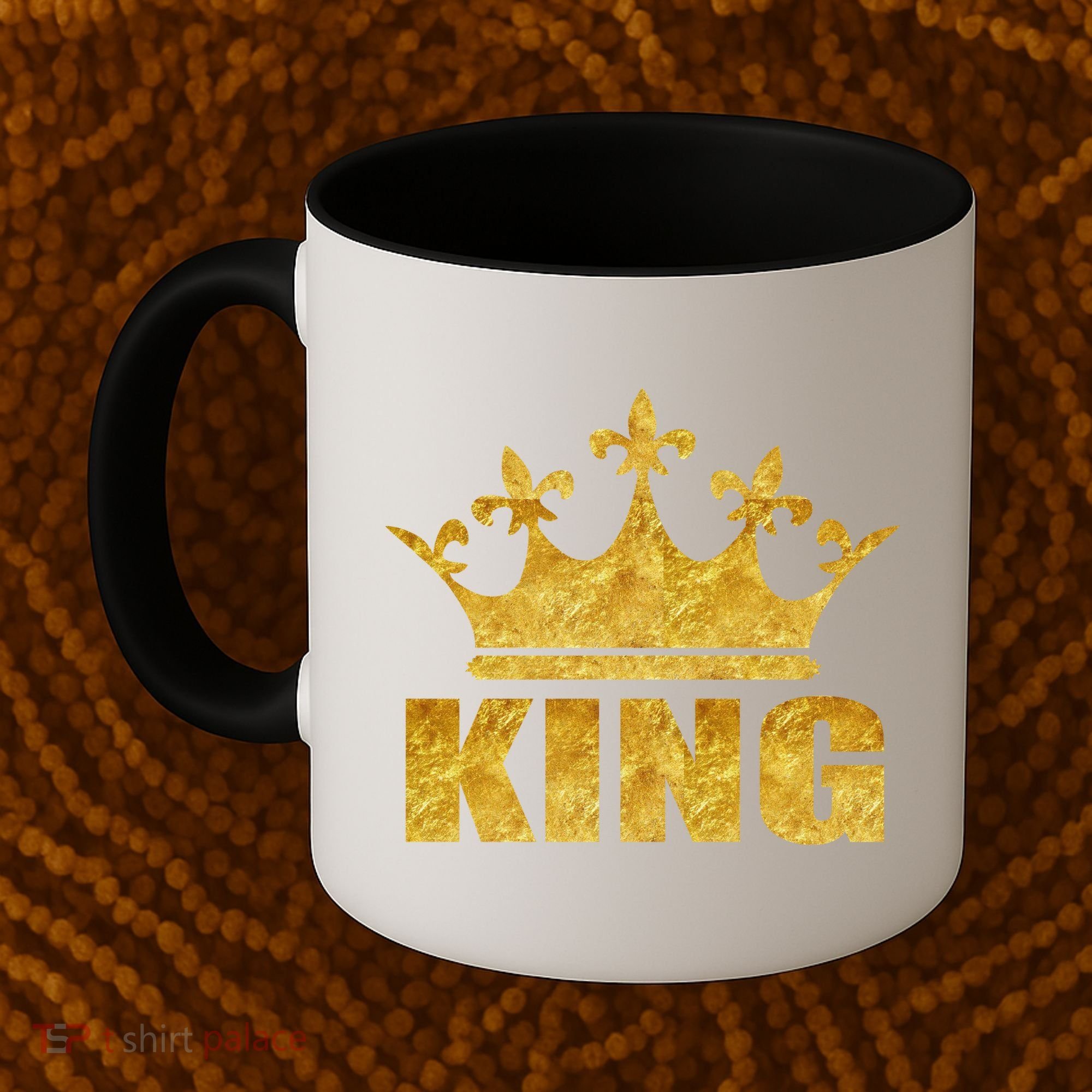 Limited Edition King Gold Print Coffee Mug