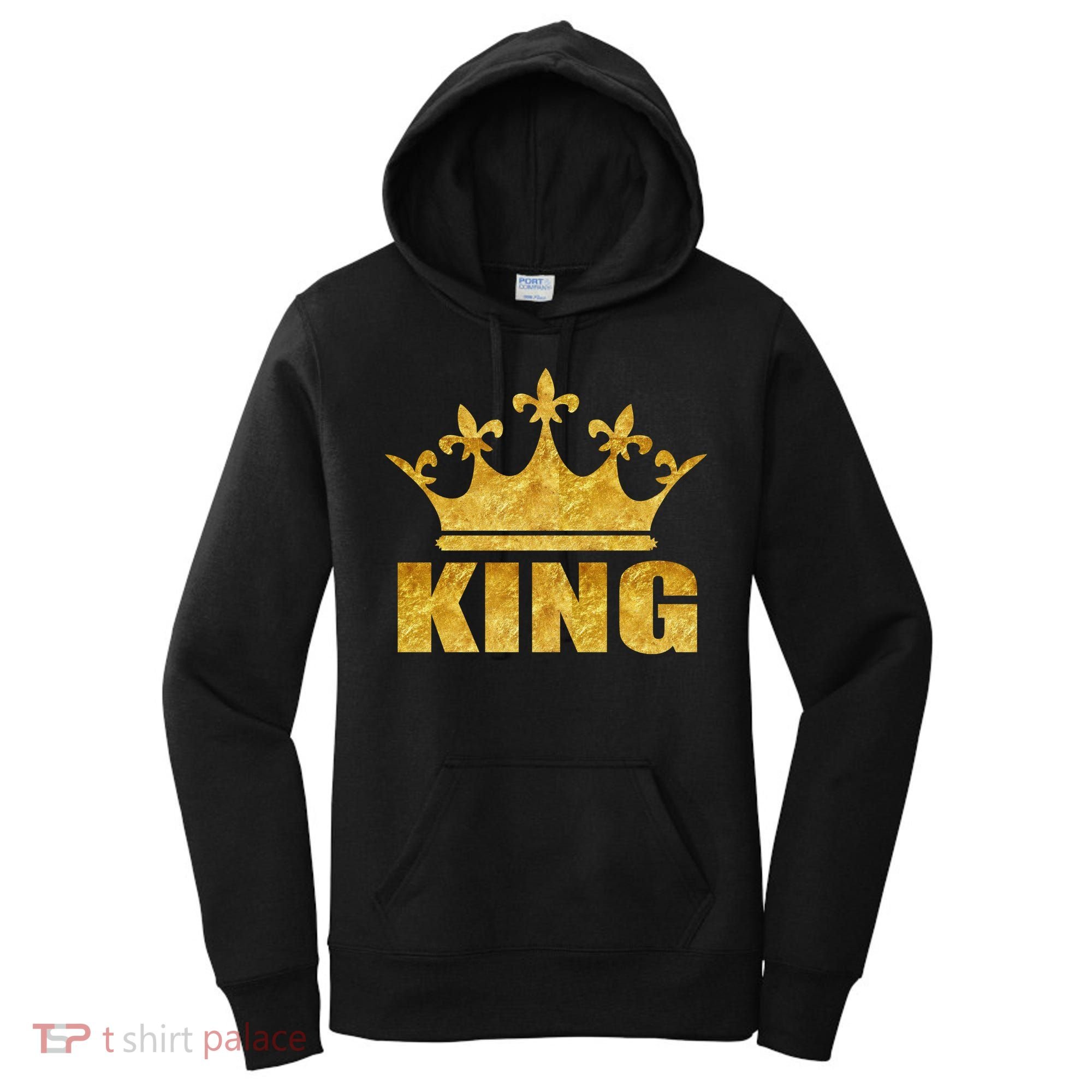 Limited Edition King Gold Print Women's Hoodie