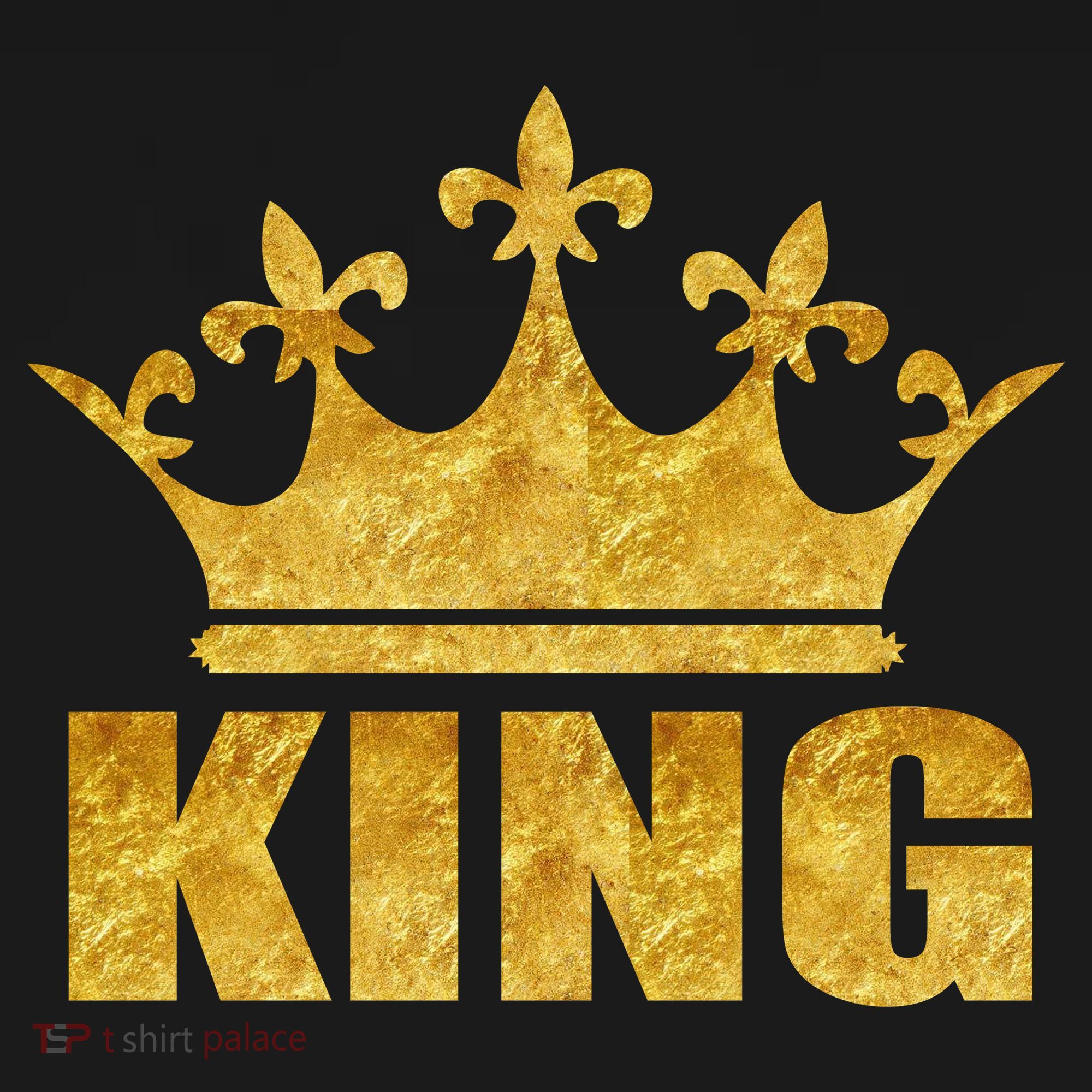 Limited Edition King Gold Print Mousepad