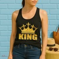 Limited Edition King Gold Print Women's Tank Top thumb 2