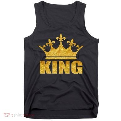 Limited Edition King Gold Print Tank Top