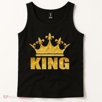 Limited Edition King Gold Print Tank Top thumb 2