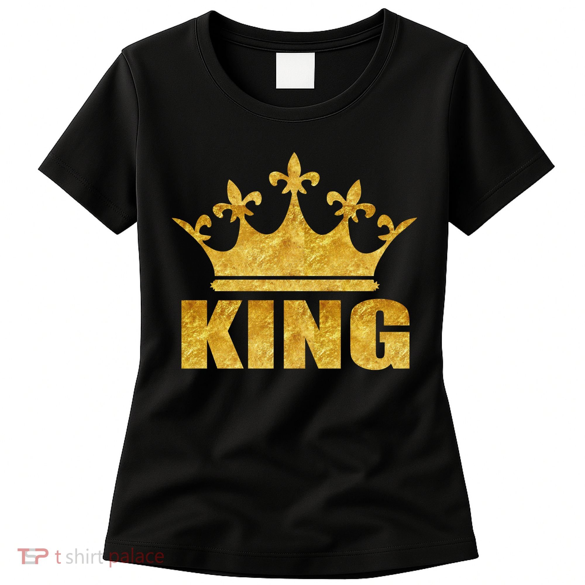 Limited Edition King Gold Print Women's T-Shirt