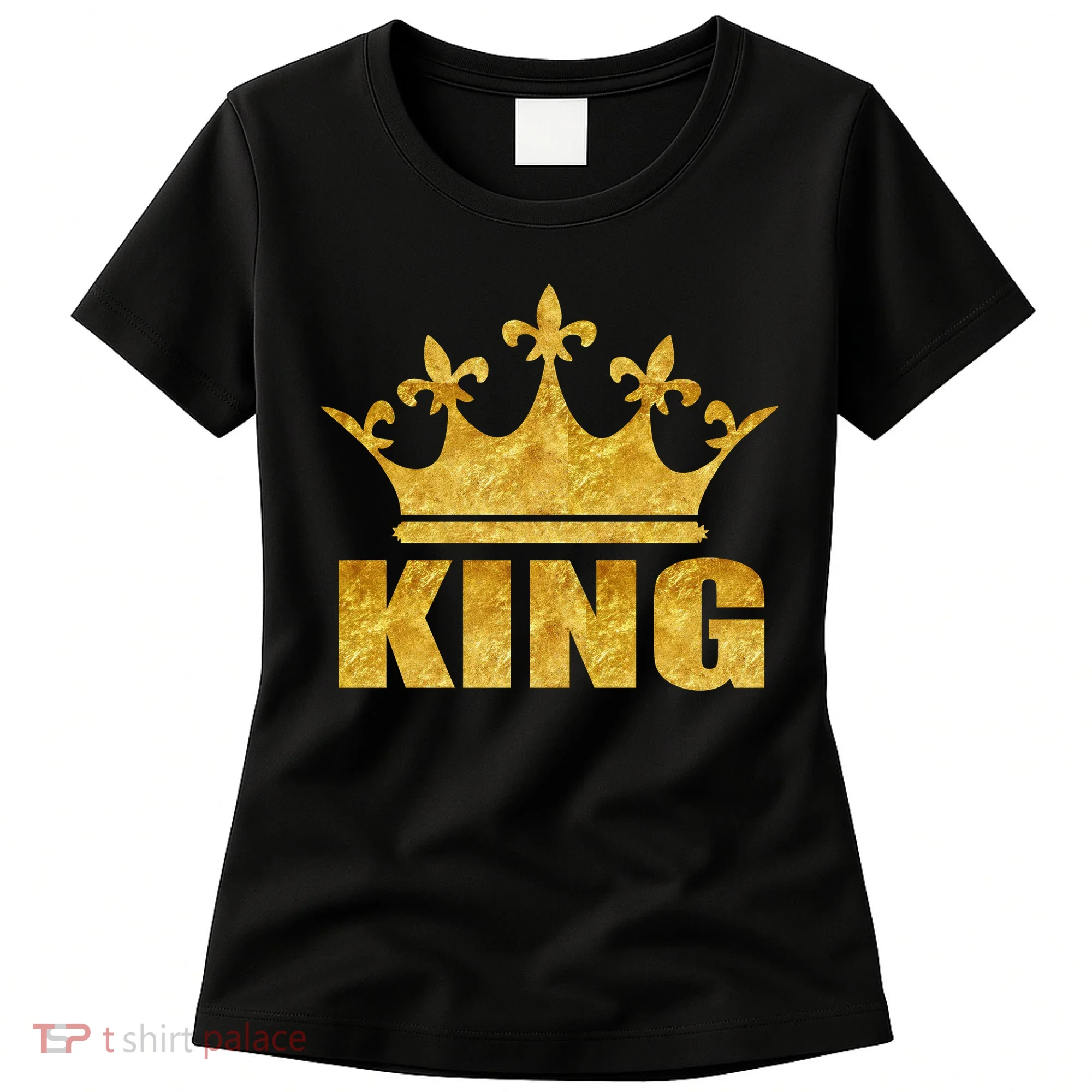 Limited Edition King Gold Print Women's T-Shirt