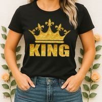 Limited Edition King Gold Print Women's T-Shirt thumb 2