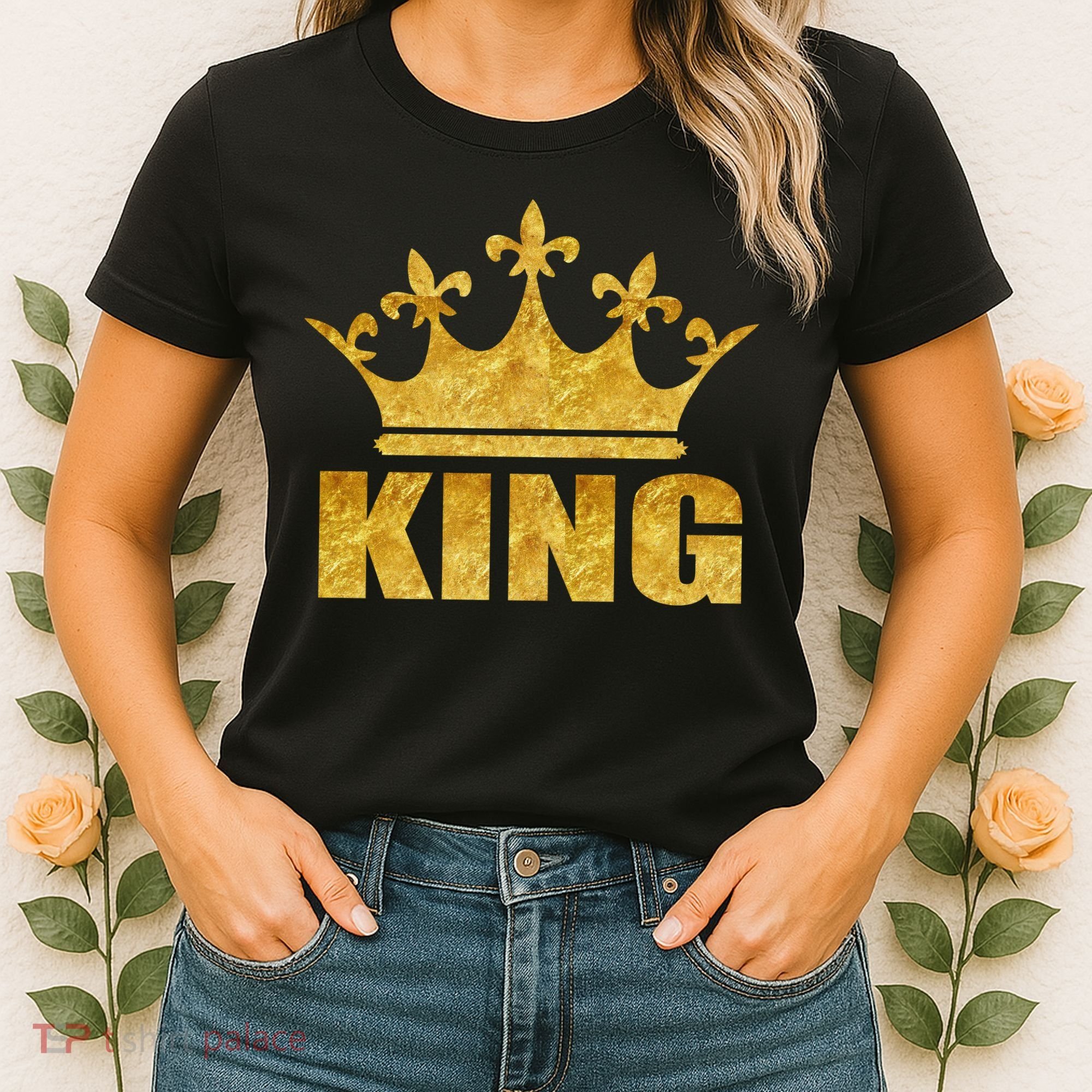 Limited Edition King Gold Print Women's T-Shirt
