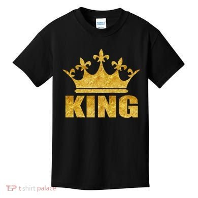 Limited Edition King Gold Print Kids T-Shirt