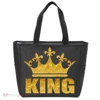 Limited Edition King Gold Print Tote Bag thumb 0