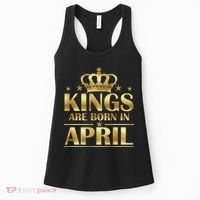 Limited Edition Kings Are Born in April Women's Tank Top thumb 0