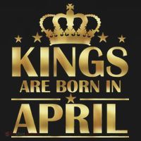 Limited Edition Kings Are Born in April Kids T-Shirt thumb 4