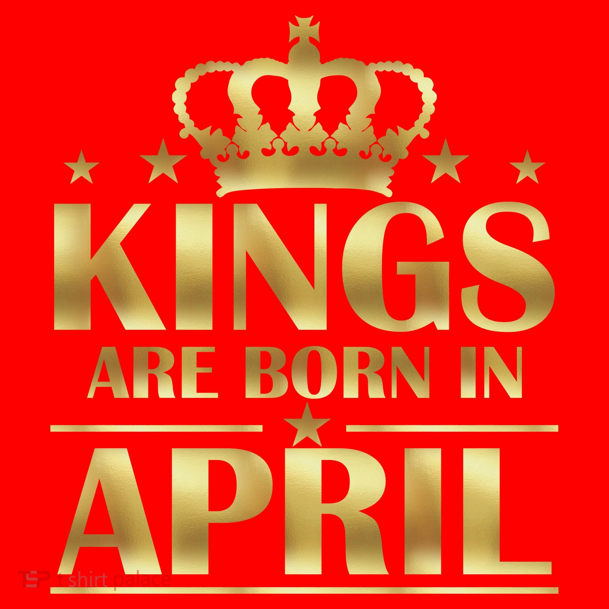 Limited Edition Kings Are Born in April Santa Hat