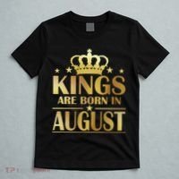 Limited Edition Kings Are Born in August T-Shirt thumb 5