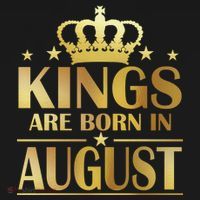 Limited Edition Kings Are Born in August T-Shirt thumb 7