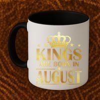 Limited Edition Kings Are Born in August Coffee Mug thumb 2