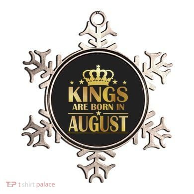 Limited Edition Kings Are Born in August Ornament