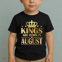 Limited Edition Kings Are Born in August Toddler T-Shirt thumb 2