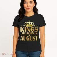 Limited Edition Kings Are Born in August Women's T-Shirt thumb 4