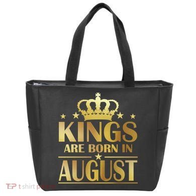 Limited Edition Kings Are Born in August Tote Bag