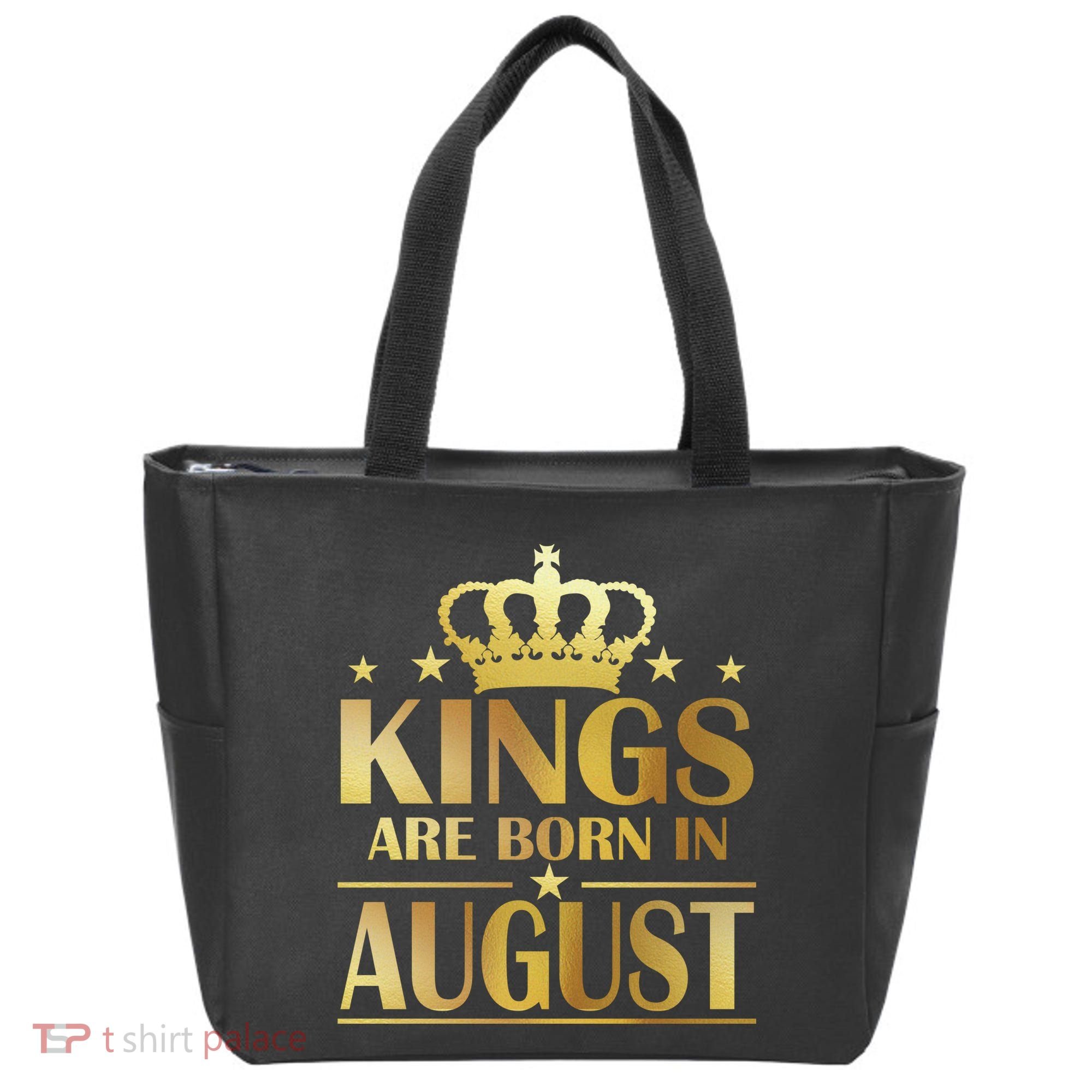 Limited Edition Kings Are Born in August Tote Bag