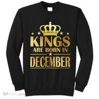 Limited Edition Kings Are Born in December Gold Print Sweatshirt thumb 0