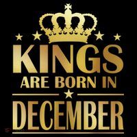 Limited Edition Kings Are Born in December Gold Print Coffee Mug thumb 5