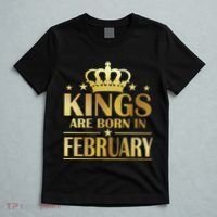 Limited Edition Kings Are Born In February T-Shirt thumb 5