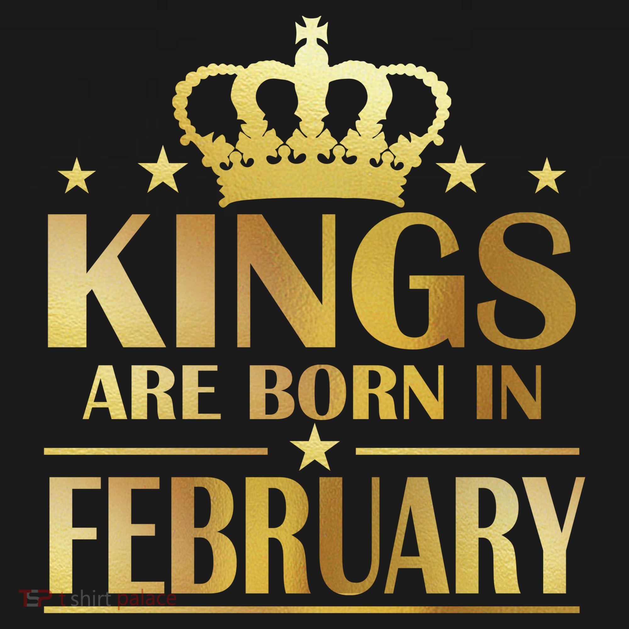 Limited Edition Kings Are Born In February Mousepad