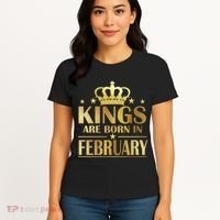Limited Edition Kings Are Born In February Women's T-Shirt thumb 4