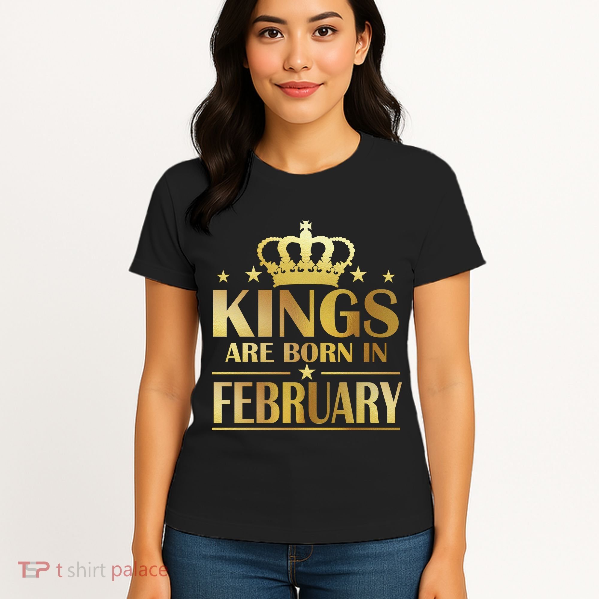 Limited Edition Kings Are Born In February Women's T-Shirt