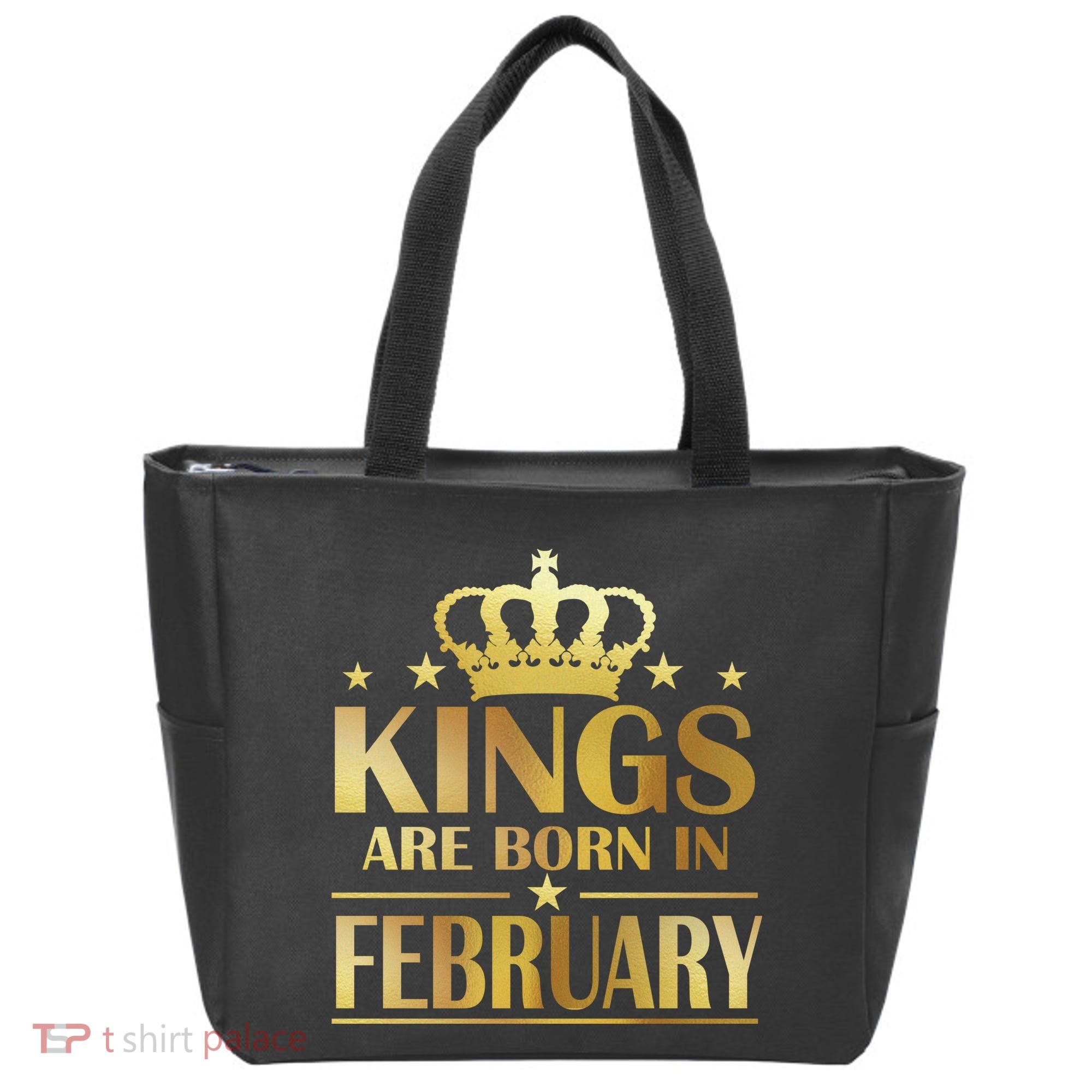 Limited Edition Kings Are Born In February Tote Bag