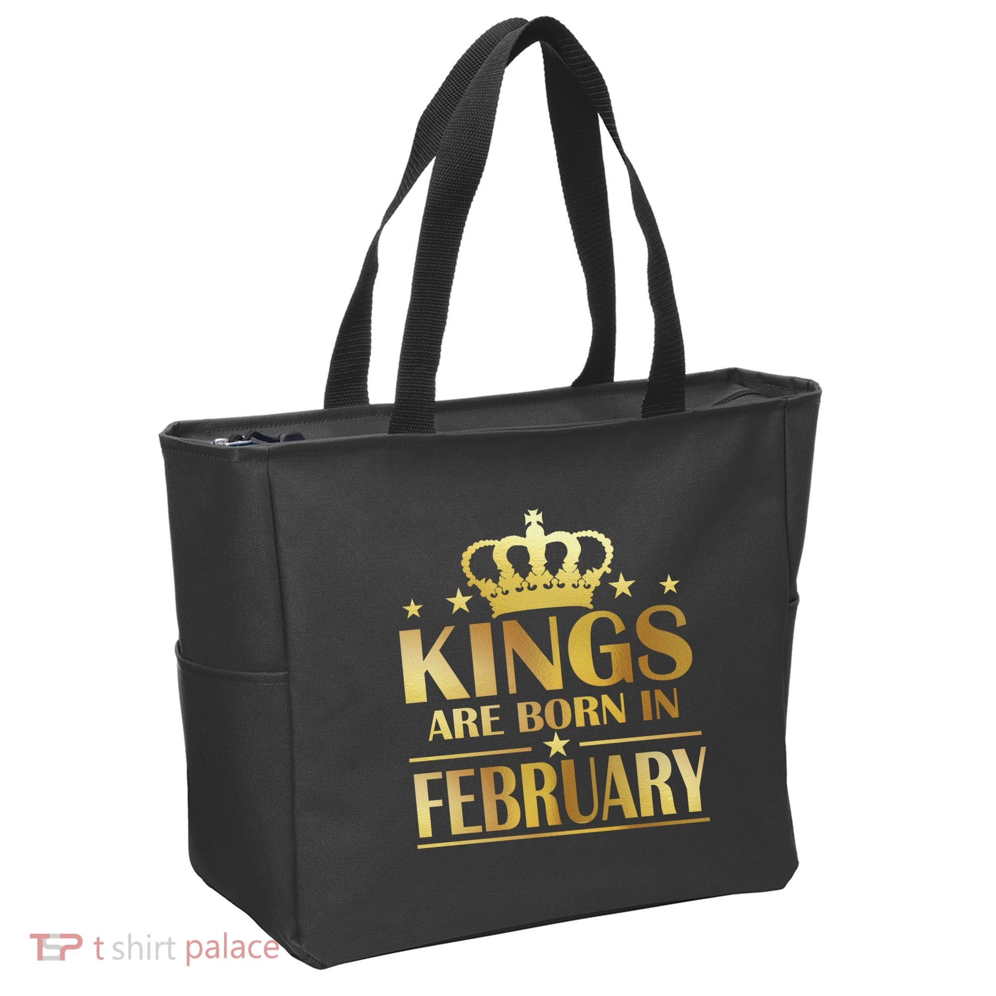 Limited Edition Kings Are Born In February Tote Bag