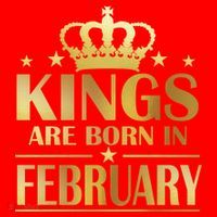Limited Edition Kings Are Born In February Santa Hat thumb 1