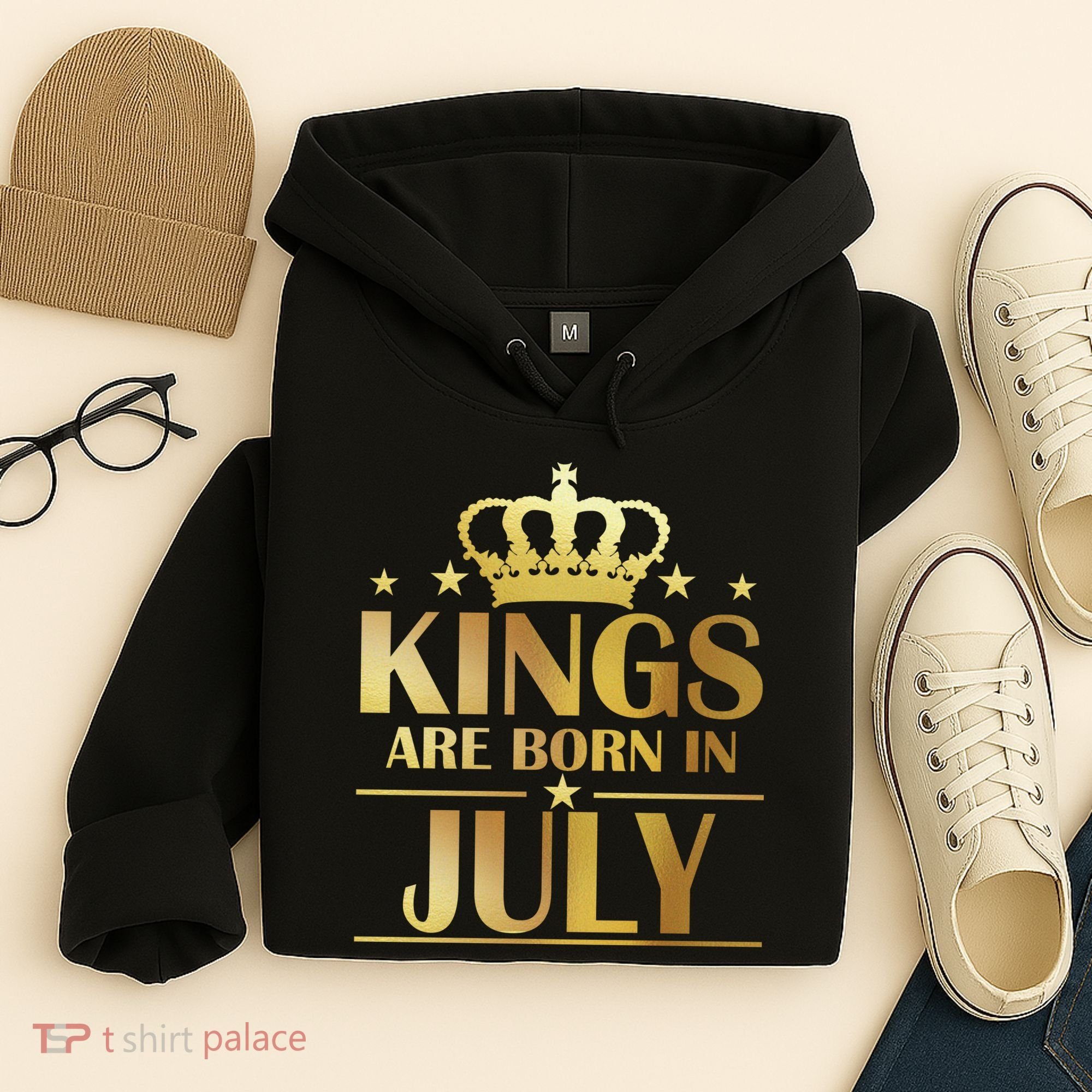 Limited Edition Kings Are Born in July Hoodie