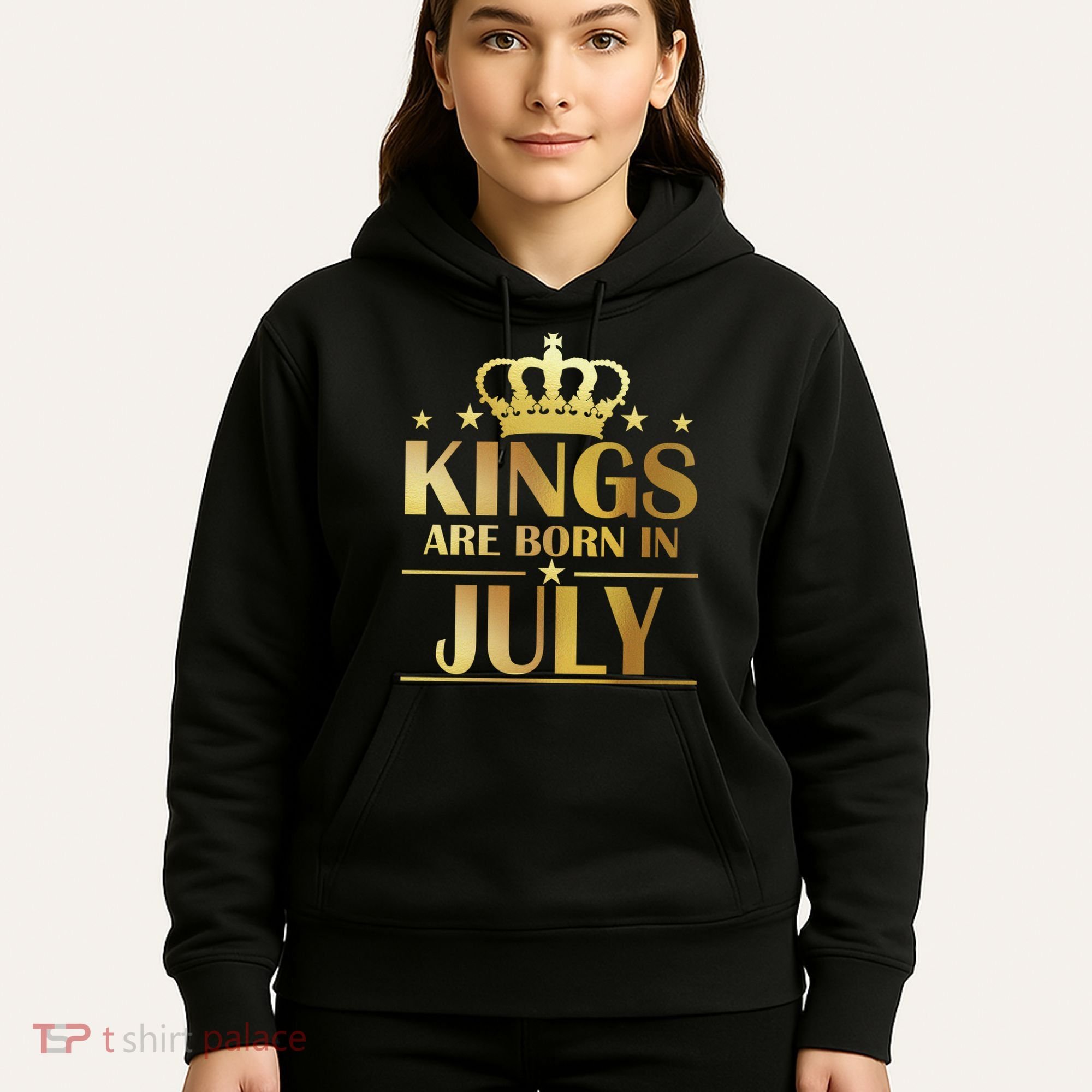 Limited Edition Kings Are Born in July Hoodie