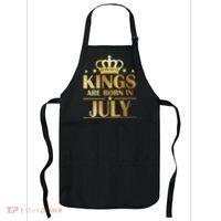 Limited Edition Kings Are Born in July Apron thumb 0