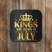 Limited Edition Kings Are Born in July Coaster thumb 0