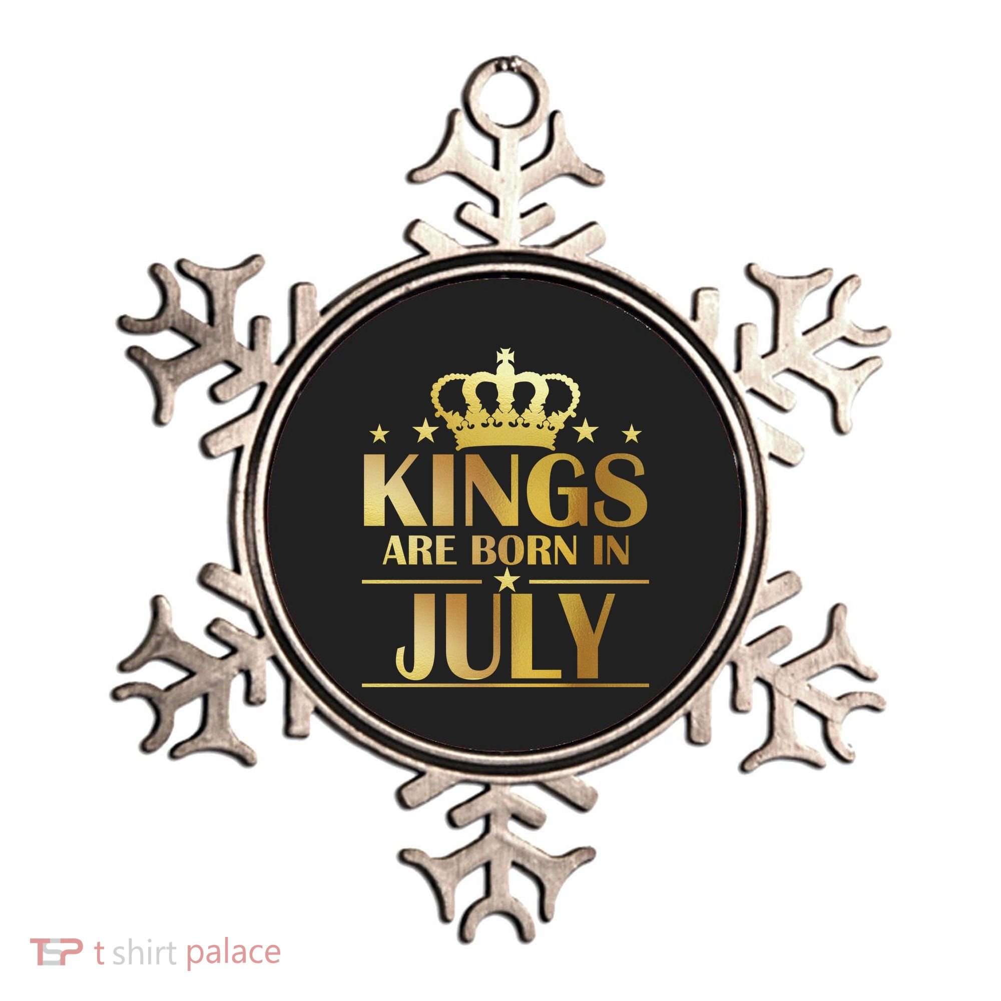 Limited Edition Kings Are Born in July Ornament